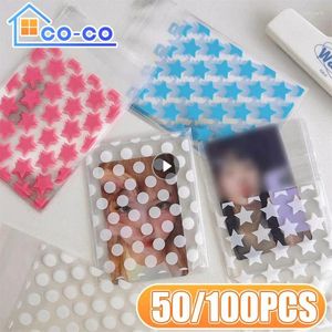 Opakowanie prezentów 50/100pcs Plastikowe przezroczyste torba Dot Dot Pakowanie z DIY Self Authive Wedding Decoration Torby