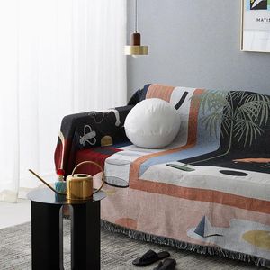 Cobertores ao ar livre quente colcha acolchoada cobertor para cama xadrez no sofá colcha capa de cama