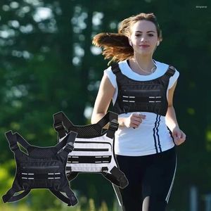 Utomhuspåsar Front Running Vest Bag Breattable Minimalist Pack Justerbart vattenbeständigt för cykelklättring