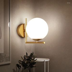 Wall Lamp Modern Minimalist Office Living Room Study Bedroom Bedside Background Home Appliance Interior Decor Sconce Lights