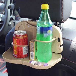 2022 new1pc dobrável universal suporte do carro para bandeja de alimentos titular bebida auto volta banco traseiro mesa bandeja telefone titular caixa armazenamento do carro