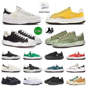 Treinadores originais dissolvidos mmy sapatos casuais rendas solas onduladas maison mihara yasuhiro ao ar livre plano masculino azul moda skate mocassins tênis jogging designer interior