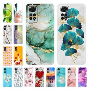 Handyhüllen für Redmi Note 11 Hülle Soft Clear TPU Silikon Bumper Rückseite für Note11 Pro 5G 4G 11s Coque 2442