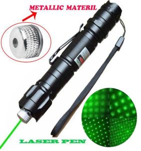 1PC 532nm Tactical Laser Grade Green Pointer Strong Pen Lasers Lazer Flashlight Military Powerful Clip Twinkling Star Laser 6268783