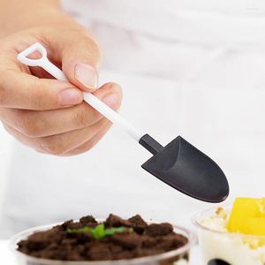 Spoon Dessert Spoon House Homehold Scoops Creative Ice Cream Adorable Plastic Pointed Shape Mini