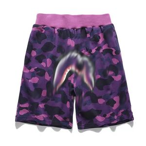 shorts men designer Monster print shark sports basketball pants summer fashion beach pants men high quality street Short requin monstre Coton et respirant size s-5xl