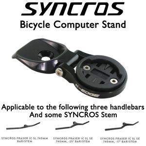 Accessories SYNCROS Bike Computer Mount For Wahoo/Garmin/Bryton/Cat Eye/Light Code Table Rack FRASER IC SL Bicycle Accessories