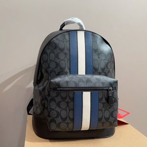 S ryggsäck stil designer axelväskor sacoche mens skola bokväska mode kvinnor handväska handväska äkta läder tot crossbody väska student back pack present rr