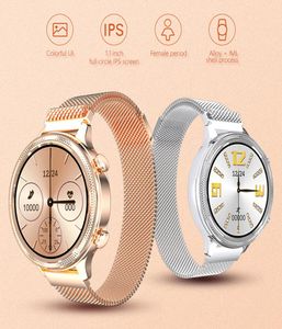 M3 Edelstahl Smartwatch Damen Sport Armbanduhren für Android IOS Herzfrequenz Blutdruck Smartwatch 20211777977