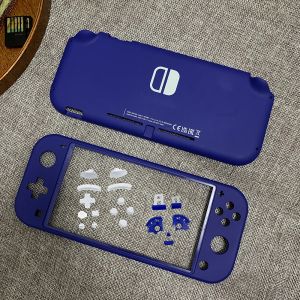 Hüllen Lila Original Hard Shell Case Ersatz Frontplatte für Switch Lite Case Cover für NS Spielkonsole Gehäuse Shell