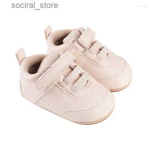 Pierwsze Walkers Pierwsze Walkers Spring Baby Buty dla chłopców Born Walker Kids Casual Sneakers Infant Todddlers Non-Slip Walking L240402