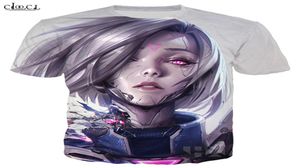 2020 neue Stil Spiel League of Legends T Hemd Männer Frauen 3D Druck Praetorian Graves Projekt Haut Kurzarm Mode tops7757217