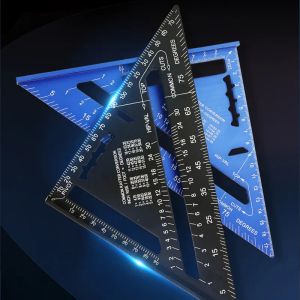 Triangle Rule 90 Degree Angle Meter 7 Inch Triangular Ruler Try Square Triangular Square Triangle Joinery Metal Carpenter Square