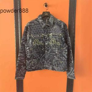 2024 Spring Nowy modny produkt Fushen Full Floor Jacquard Jacquard Jacket Mens