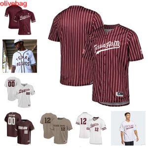 Texas A University 27 Carson Lambert 34 Joshua Stewart 36 Wyatt Tucker Baseball Jersey 13 Robert Hogan 30 Jaren Warwick 46 Max Kaufer 53 Evan Aschenbeck