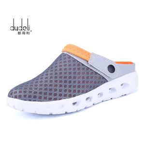 Boots Men Summer Sandals Breathable Mesh Sandal Summer Beach Mens Shoes Water Man Slippers Fashion Slides Cheap Shoes Zapatos Hombre