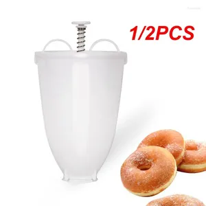 Baking Moulds 1/2PCS Donut Maker Dispenser Making Artifact Creative Dessert Mold Confectionery Pastry Tools Kitchen Gadget