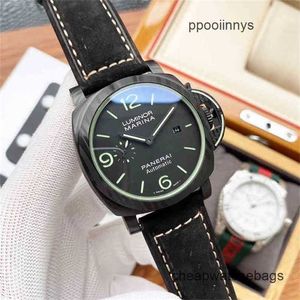 Orologi da polso da uomo Paneraiss Orologio svizzero automatico con rivestimento Movimento meccanico automatico Multifunzione impermeabile da uomo WN-NOMA