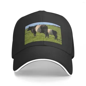 Bollkåpor bälte Galloway Cattle Baseball Cap Drop Funny Hat Mens Kvinnor