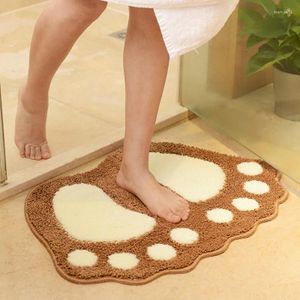 Badematten Multi Farben Bodenmatte für Zuhause Wohnzimmer Toilette Teppich Dekor Badezimmer Teppich Füße gedruckt Tapetes