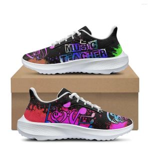 Casual Shoes Groomer Print Damskie trampki Summer jesienne sporty na świeżym powietrzu Wygodne oddychające trenerzy bez poślizgu