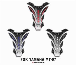 Motorcykel fiskben klistermärken färgdekorativa dekaler kroppsbränsletankskyddsplatta för yamaha mt072990729