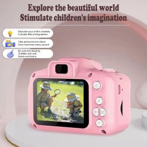Mini Children Camera Toys Fotoshooting 1080p HD Video Kinder Digitalkamera 2,0 Zoll Senden 32 GB TF -Karte für Kinder Babygeschenke