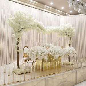 Novo design Stand Metal Wedding Flower Tree Arch Frame Casamento Decorações de cenário para eventos e festa 778