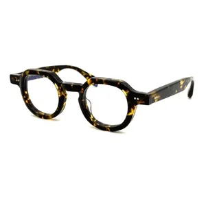 Occhiali da vista in edizione speciale TART per uomo Donna Designer retrò Foglio di moda Montatura in acetato Elasticità dettagliata Piastra per lenti con luce anti-blu stile ovale con scatola