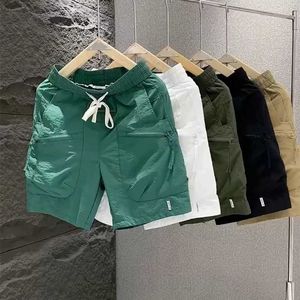 Męskie szorty Summer American Street Ubrania Wysokiej jakości krótkometrażowe streszki HARAJUKU LTI PIECE Casual Basketball Pants Korean Trendc240402