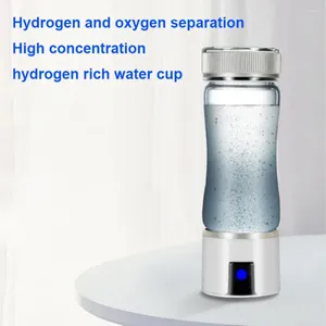 Water Bottles Hydrogen Generator Ionized Bottle Portable For Travel Home Use Exercise