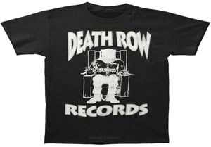 Забавная футболка мужская, новинка, футболка Death Row Records, белая футболка, хлопковая футболка, мужская летняя модная футболка, размер евро 2205063305954