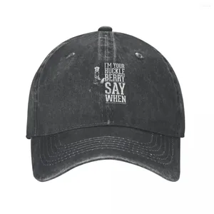 Ball Caps I'm Your Huckleberry - Say When Cowboy Hat Beach Wild Cap Female Men'S