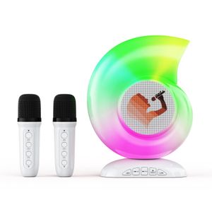 CONCH MUSIC LAMPワイヤレスBluetoothスピーカーUSB SDカードアプリコントロールRGB雰囲気