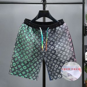 Summer New Mesh Shorts Men's Fashion, Casual Youth Couples Going Out for Sports, Loose and Breathable Capris