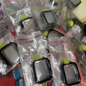 10st/Lot Front Screen Outer Glass Lens med OCA för Apple Watch S7 S8 45 41mm Serie 1 2 3 4 5 6 7 8 S5 Panel S4 38mm 42mm 44mm