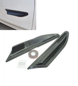 Adesivi per auto universali Paraurti anteriore Labbro Splitter Pinne Spoiler Canards Fibra di carbonio Stampa3488856