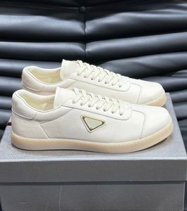 Caminhada de verão designer sapato sapato masculino tênis sapatos centro grão couro marfim preto branco casual andando homem excelente homem confortável corredor diário esporte caixa