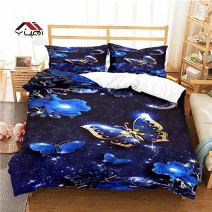 Bedding Sets Butterfly Luxury Pattern Duvet Cover Set For Adult Kids Bed Comforter 10 Sizes