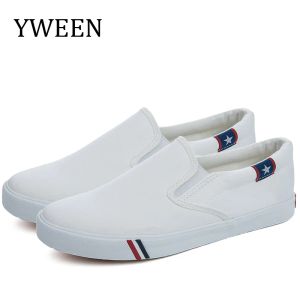 ブーツyeellowent new men ulcanize Shoes manファッションスニーカーレジャープラットフォームフラット学生通気性のある白いシングルシューズスリップ靴