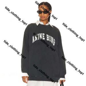 Annies bing hoodie designer tröjor svart anining hoodie sport klassisk brev bomullsduk jumper casual ab hoodie kvinnor anine bung hoodie anine hoodie 16
