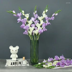 Simulazione decorativa Simulazione Single ramo Orchide Orchide Casa Soggio