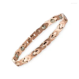 Charm Bracelets Befoshinn Fashion Women Jewelry Daily Wear Pure Titanium With 99.9998% Germanium Beads Health Italian