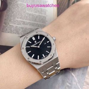 AP Casual Wrist Watch Série Royal Oak Watch Womens 33mm Diâmetro Quartz Movimento Precision Steel Platinum Leisure Ladies Luxury Watch