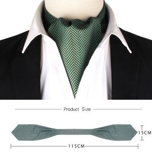 New Flora Men Cashew Tie Wedding Formal Cravat Ascot Scrunch Self British Gentleman Polyester Soft Neck Tie Luxury Print Scarf