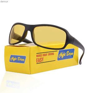 Óculos de sol que dirigem óculos masculinos e femininos Anti -brilho Night Vision Goggles à prova de vento Óculos de sol da praia Sportsl240403