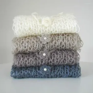 Decken 60 30mm Handknit Mohair Wraps Wrap Born Pofrobabys Geschenk Requisiten