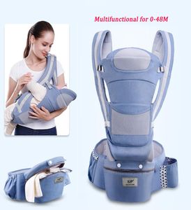 048M Zaini ergonomici Marsupi Marsupio per seggiolino anca per neonati Fronte frontale Kangaroo Wrap Sling Baby Travel neonato LJ2009158884256