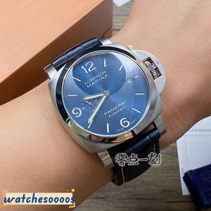 Luxury Designer Watches Wristwatches Box Automatic Mechanical Watch Men's Blue Precision Steel Waterproof Pam01313 Iris luxury brand