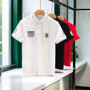 Herren Polos Designer T-Shirts Lose Modemarke Tops Casual Shirts Luxury Clothing Street Polo Ärmeln Kleidung Sommer 008 Jman